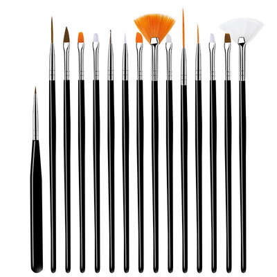 Nail art brush set